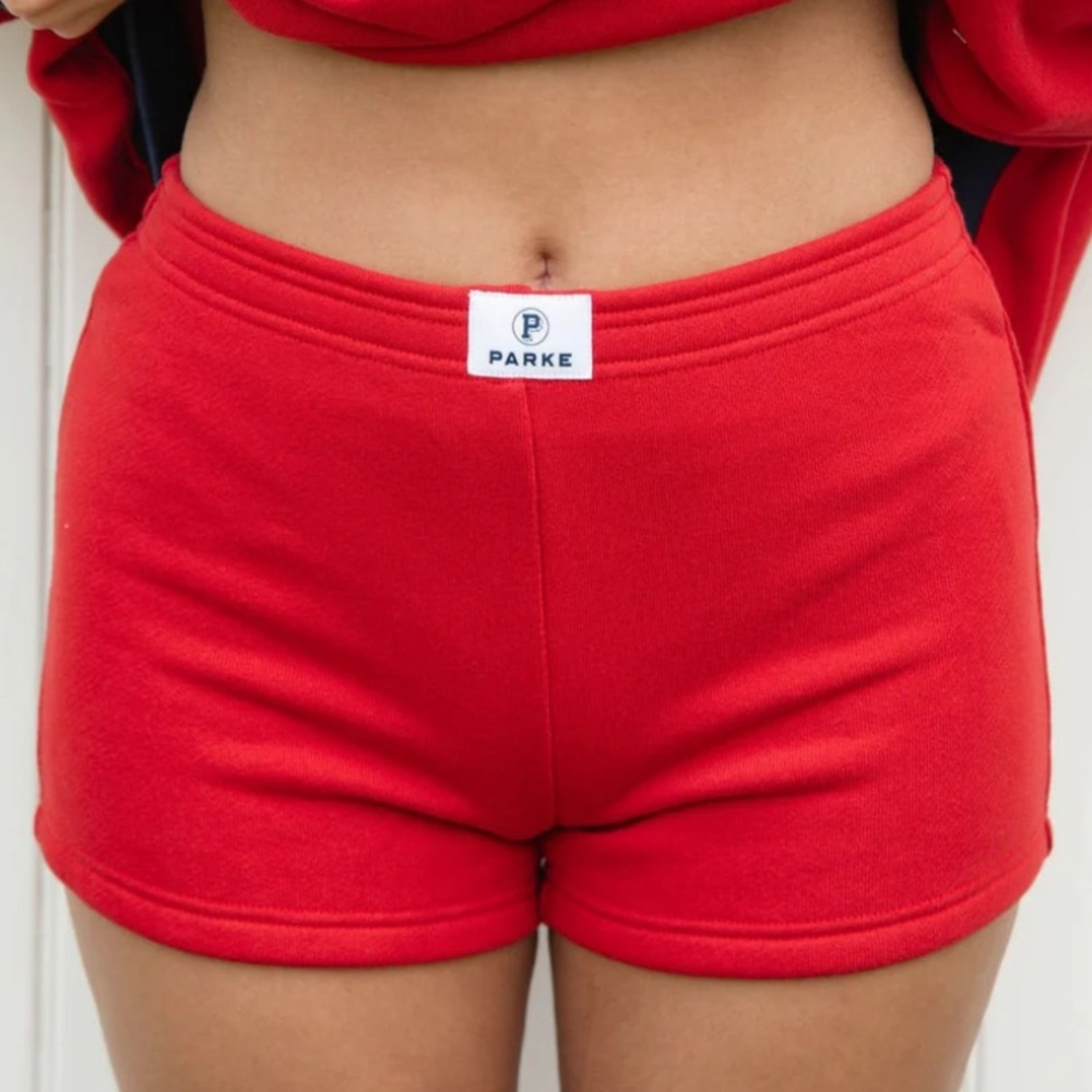 NWT PARKE mini sweatshorts